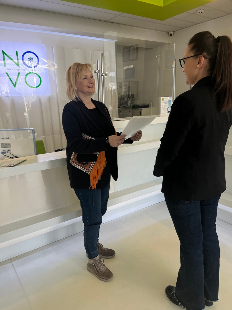 Допомога військовим, співпраця NOVO та військового госпіталю у Львові, Медичний центр NOVO